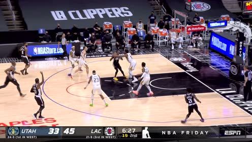 【NBA集錦】伊巴卡果然長(zhǎng)臂達(dá)人 籃下接球雙手擎天暴扣
