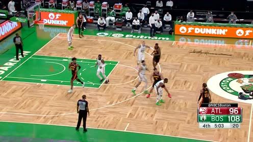 【NBA集錦】仿佛看到了反敗為勝的曙光 特雷-楊撤步三分穩(wěn)穩(wěn)命中