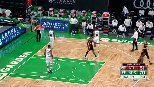 【NBA集錦】老鷹三人快攻配合行云流水 赫爾特連線雷迪什空接暴扣