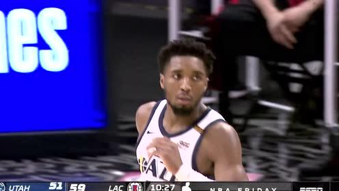 【NBA集錦】狀態(tài)火熱回升 米切爾無(wú)解三分+突破中投連取5分