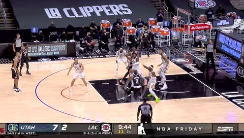 【NBA集錦】古典進(jìn)攻集大成者 萊昂納德完美運(yùn)球中投命中