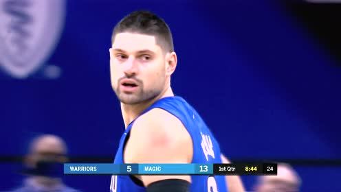 【NBA集錦】黑山全能中鋒！武切維奇反擊弧頂三分飆中