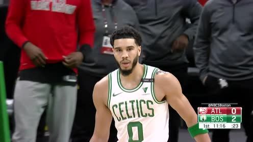 【NBA集錦】雙探花連線！塔圖姆制造空中接力助布朗上籃首開紀(jì)錄