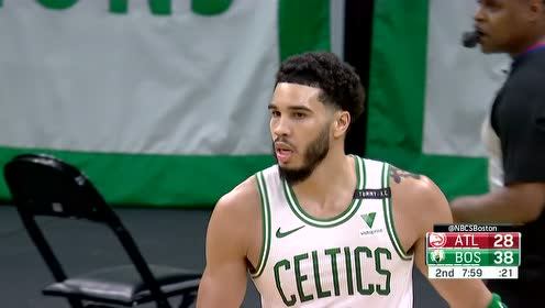 【NBA集錦】領(lǐng)袖的實(shí)力！塔圖姆里突外投連取5分