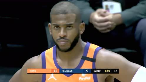 【NBA集錦】兩次進(jìn)攻如出一轍 保羅大角度傳球卡明斯基連飆三分