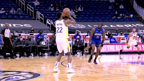 【NBA集錦】一報(bào)還一報(bào)！勇士還給魔術(shù)一波12-0攻擊波