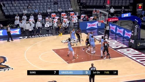 【NBA集錦】手感爆棚 布克內(nèi)突外投連砍5分