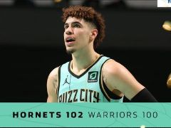 NBA常规赛：黄蜂102-100险胜勇士，罗齐尔36分3板4助