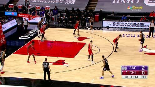 【NBA集锦】先来个下马威!福克斯空接妙传助飞怀特塞德凌空劈扣