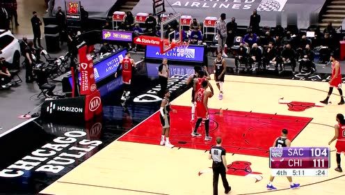 【NBA集锦】拉文vs国王集锦 38分携队六人得分上双轻松取胜