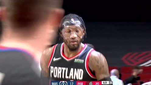 【NBA集錦】能傳能投全能選手！利拉德風(fēng)騷回傳+突破上籃制霸攻防