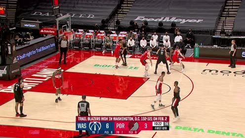 【NBA集錦】利指導(dǎo)開場就上課！一記logo三分完成熱身