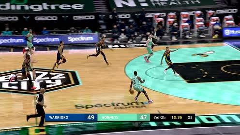 【NBA集錦】打得就是氣勢(shì) 羅齊爾反擊三分打停勇士