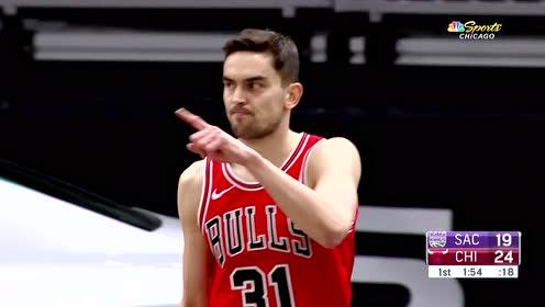 【NBA集锦】防守如同虚设!萨托兰斯基logo处长甩拉文空切暴扣