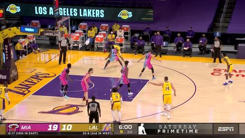【NBA集锦】这球太强硬了 库兹马一对一碾压纳恩完成暴扣