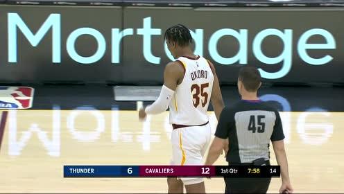 【NBA集锦】连锁反应!多尔特作掩护塞克斯顿意外出现不料奥科罗躺枪