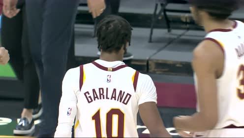 【NBA集锦】塞克斯顿再飙三分脱筐而出 加兰高抛助飞阿伦空接暴扣完美配合
