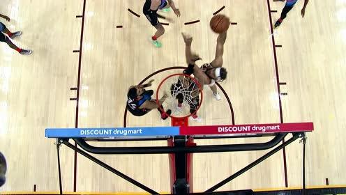 【NBA集锦】上场就扣一个!温德勒连线篮下麦基空中转体暴力劈筐
