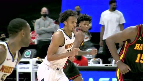 【NBA集锦】约基奇这记助攻充满想象力 手指轻拨化劲如同排球二传手