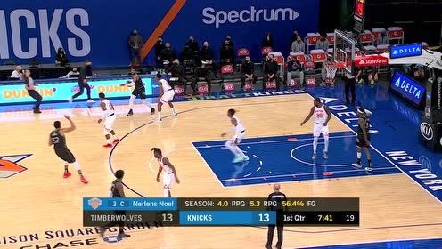 【NBA集锦】默契值满分!佩顿行进间高抛助飞诺埃尔空接暴扣炸筐
