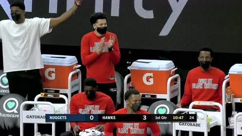 【NBA集锦】特雷杨鬼手抄截穆雷 反击背后击地助攻充满想象力