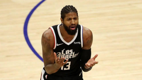 【NBA集錦】喬治vs籃網(wǎng)集錦 雖然砍下34分但生死時刻被按在板凳上