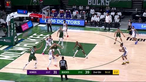 【NBA集锦】小伙子不可限量 哈里伯顿身轻如燕复制天钩神迹