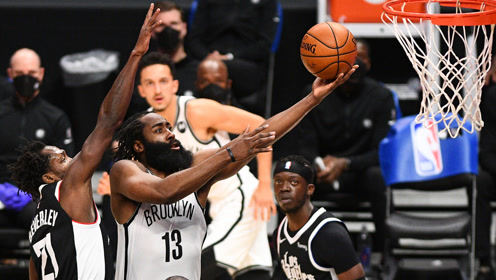 【NBA集錦】哈登vs快船集錦 37+11無解進攻無人能防