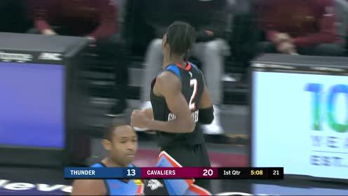 【NBA集锦】终究是一人承担!亚历山大外线三分手起刀落为队追分