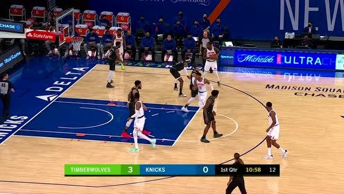 【NBA集锦】开局来个下马威!唐斯卢比奥连续飚射三分树立声望
