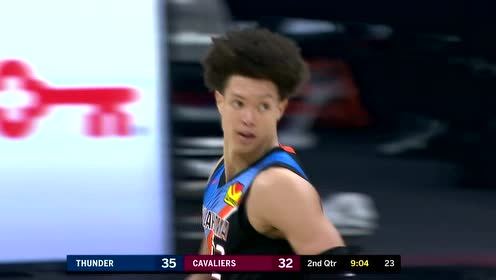 【NBA集锦】扳回一城!罗比连续内线迎射阿伦找回颜面