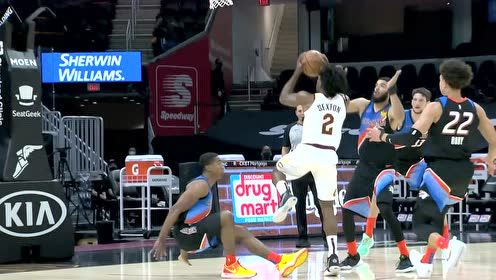 【NBA集锦】发型蓬松怒目圆睁神似张飞?塞尔斯顿突破上篮表情亮了