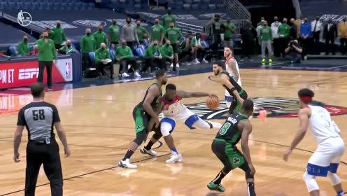 【NBA集锦】拉不住我就只能被压制 锡安强势2+1力拔千钧