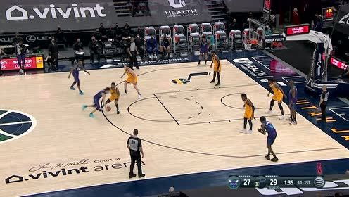 【NBA集锦】继续向最佳新秀冲击 三球生突篮下左手上篮2+1
