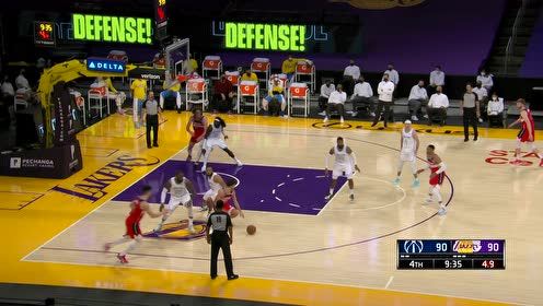 【NBA集锦】躲得过初一躲不过十五 内托一通操作也难逃被霍顿-塔克封盖厄运