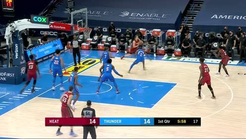【NBA集錦】巴特勒鬼手妙傳極限助攻 阿德巴約不負眾望籃下稱霸