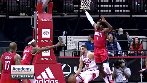 【NBA集錦】這波攻防太精彩 拉文晃飛沃爾無奈帕頓黃雀在后一把扇飛