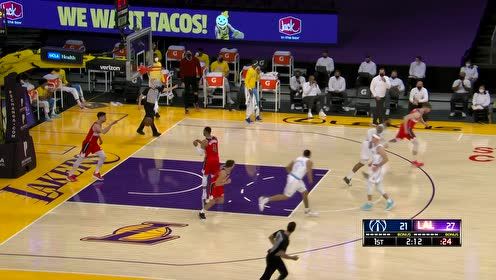 【NBA集锦】霍顿-塔克直杀篮下 大秀梦幻脚步柔和上篮
