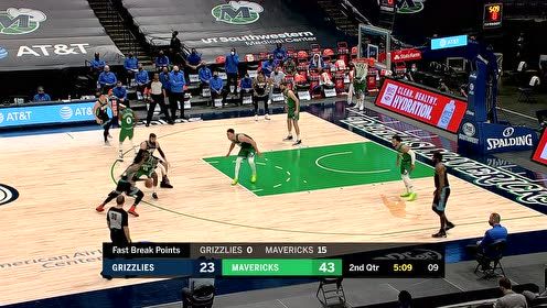 【NBA集錦】空中被撞奈何換手上籃 莫蘭特滯空隨手一拋也能有