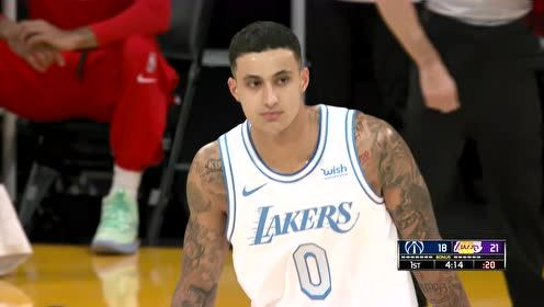 【NBA集锦】身高优势碾压!库兹马无视比尔三分线接球就扔