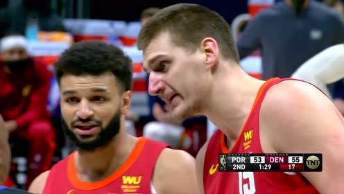 【NBA集锦】约老师骑马射箭未要到犯规 想裁判抱怨却吃一T