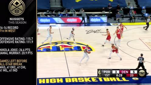 【NBA集锦】不看表也能打你 利指导一马平川飞身暴扣