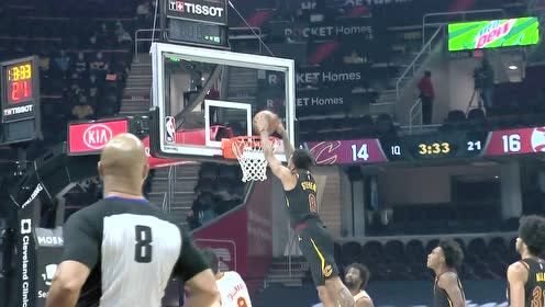 【NBA集锦】平地再现一声惊雷 塞克斯顿击地妙传斯蒂文斯肆虐篮筐