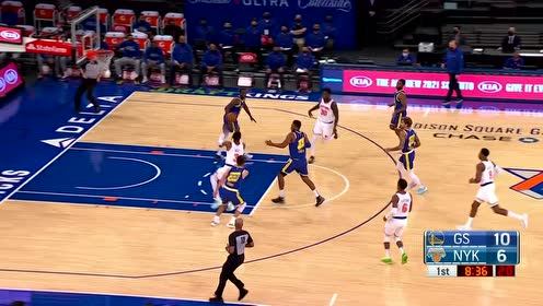 【NBA集錦】諾埃爾正面大帽守衛(wèi)主場 反擊暴扣痛擊勇士