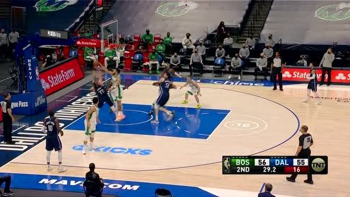 【NBA集錦】塔圖姆大帽扇飛東契奇 格威反擊進(jìn)攻犯規(guī)還險(xiǎn)些受傷