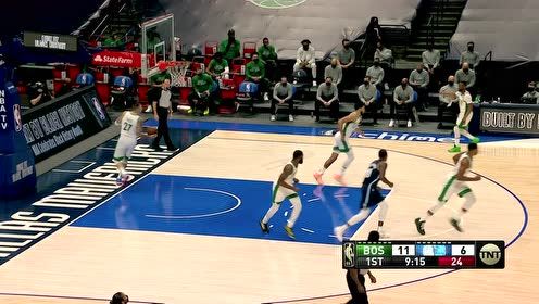 【NBA集錦】東契奇接球就投命中三分 沃克以牙還牙完成回應(yīng)