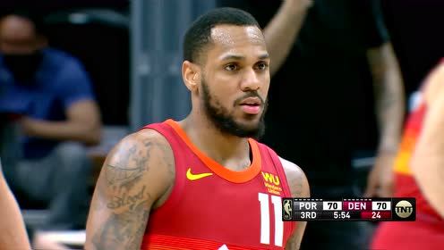 【NBA集锦】弹道无需修正 莫里斯三分穿云正中靶心