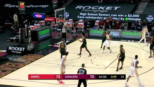 【NBA集锦】手感终于上来了 特雷杨超远三分正中靶心