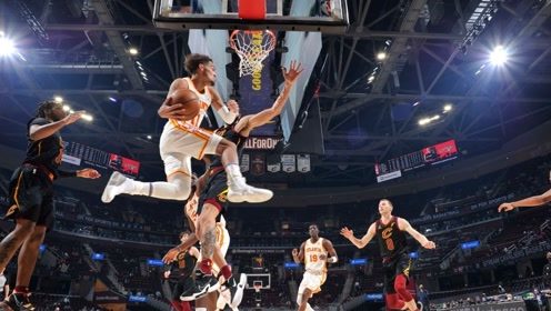 【NBA集锦】老鹰111-112骑士 斯蒂文斯暴扣绝杀老鹰终结十连败