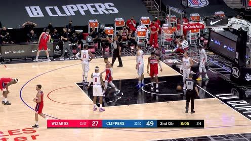 【NBA集錦】身體強橫無人敵 韋少強硬背打攻擊籃筐